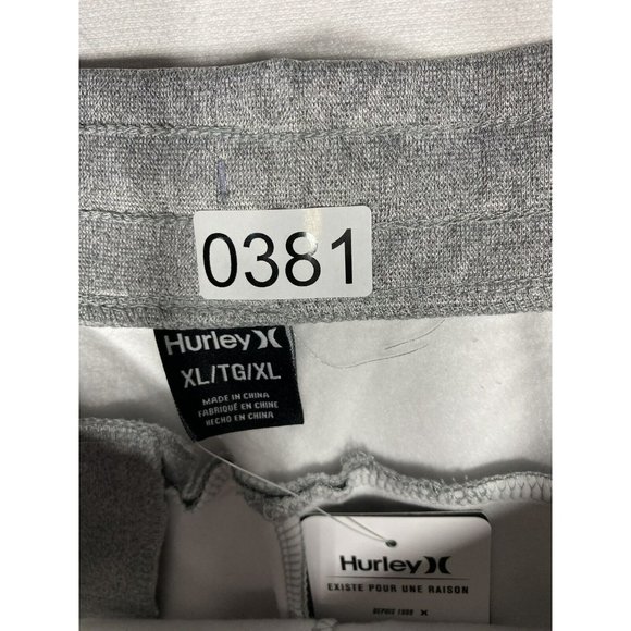 Hurley Exist Poly Fleece Slim Fit Jogger Size XL Ligth Gray - Picture 6 of 8